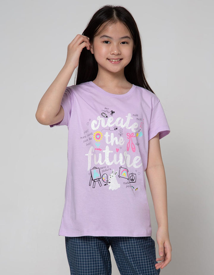 Aero Short Sleeve T-Shirt Basic Top Create The Future