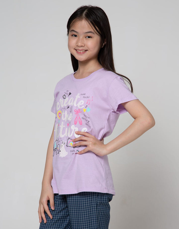 Aero Short Sleeve T-Shirt Basic Top Create The Future