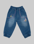 Pipiniko Long Pants Denim Pocket Love