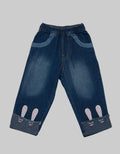 Pipiniko Long Pants Denim Bunny Ear