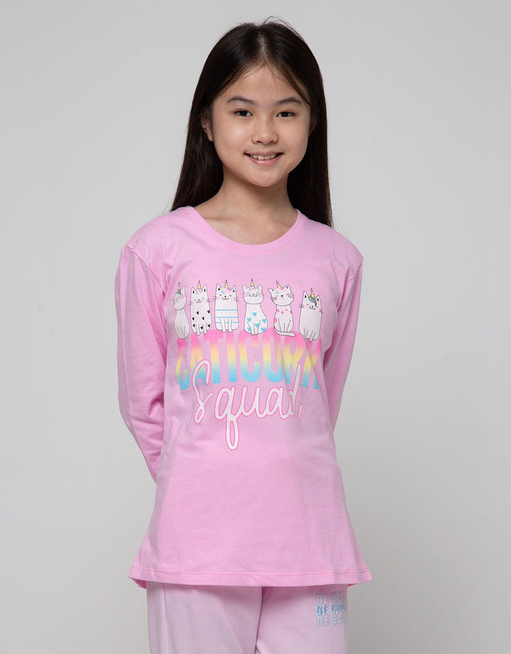 Aero Long Sleeve T-Shirt Top Caticorn Squad