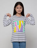 Aero Long Sleeve T-Shirt Top Fun Time Stripe