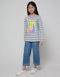 Aero Long Sleeve T-Shirt Top Fun Time Stripe