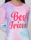 Aero Long Sleeve T-Shirt Top Tie Dye Best Friends