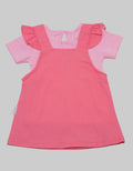 Pipiniko Midi Dress Overall Twill Feeling Loved Bunny