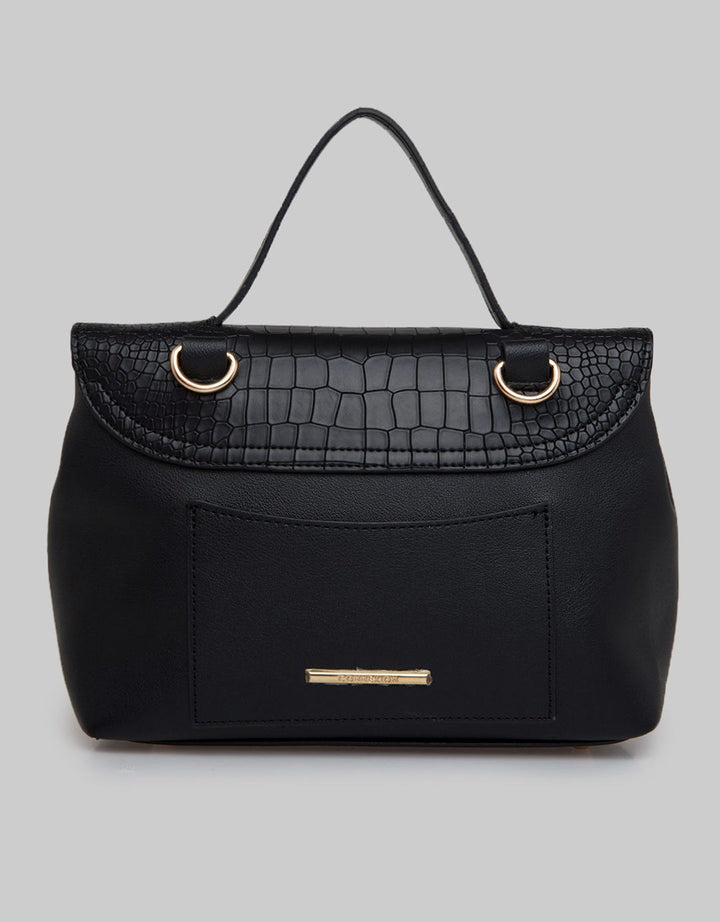 Connexion Handbag Pu And Croco Pheya1