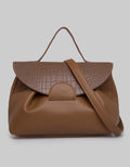Connexion Handbag Pu And Croco Pheya1