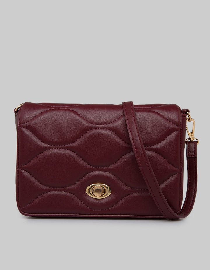 Connexion Crossbody Bag Quilted Texture Plow1