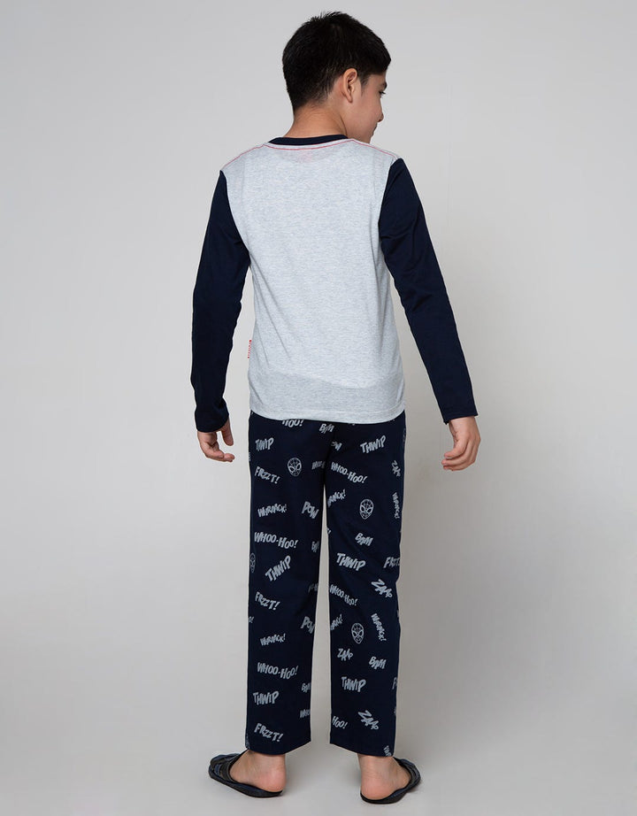 Marvel Spiderman 4 Kotak Top - Bottom Set