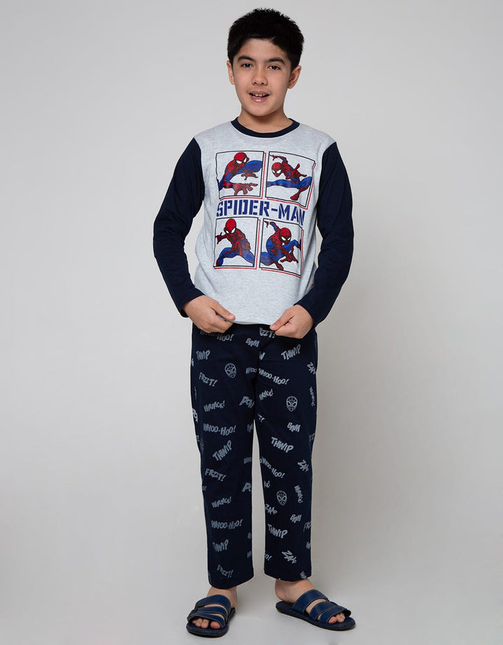 Marvel Spiderman 4 Kotak Top - Bottom Set