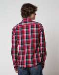 Cardinal Jeans Kemeja Lengan Panjang Pria Print Check