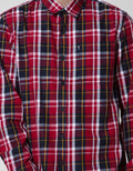 Cardinal Jeans Kemeja Lengan Panjang Pria Print Check