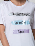 Nevada Short Sleeve T-Shirt Solid The Best Things