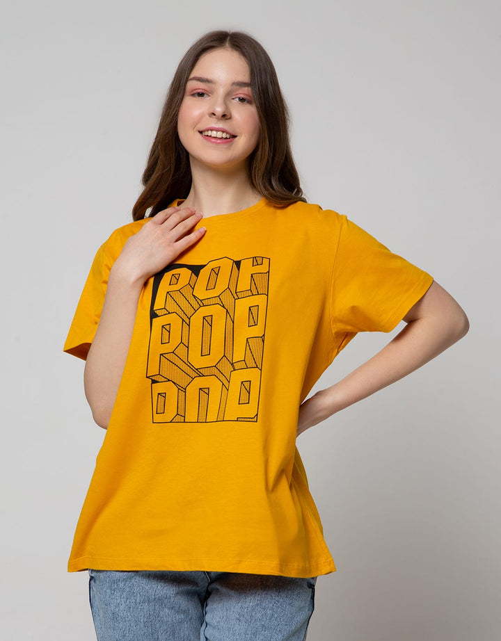 Nevada Short Sleeve T-Shirt Pop Pop Pop Cotton Usa