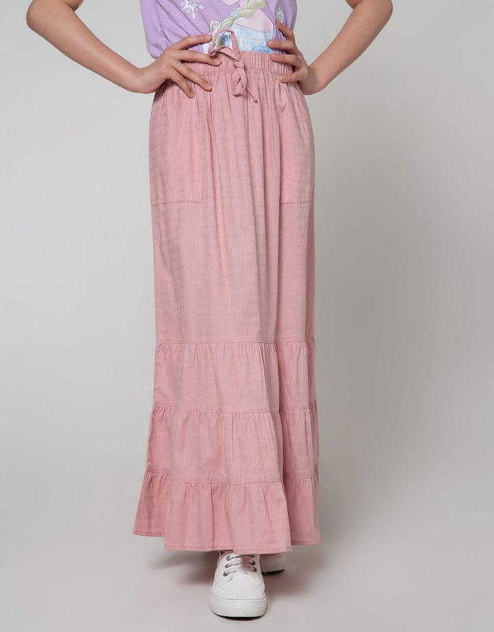 Nevada Maxi Skirt Woven Geber 3 Di Bawah