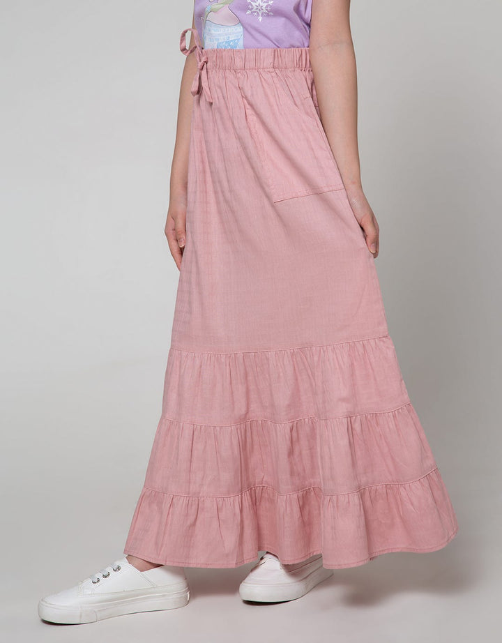 Nevada Maxi Skirt Woven Geber 3 Di Bawah