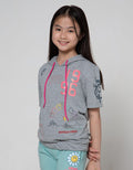 Nevada Short Sleeve T-Shirt Hoodie With Full Print Doodle