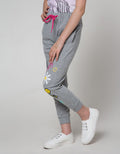 Nevada Jogger Pants Knit Cargo Sebelah Print Doodle