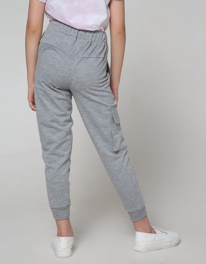 Nevada Jogger Pants Knit Cargo Sebelah Print Doodle
