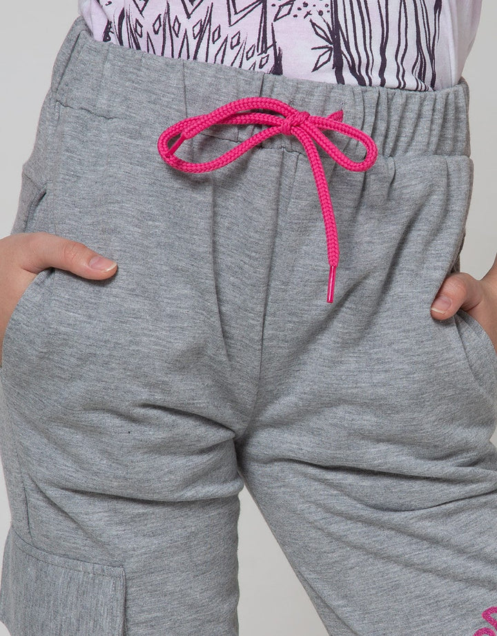 Nevada Jogger Pants Knit Cargo Sebelah Print Doodle