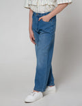 Nevada Pants Denim Wide