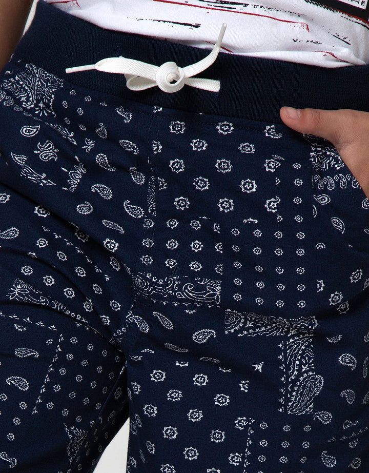 Nevada Shorts Pants Woven Print Paisley