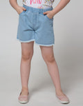Nevada Short Denim Basic With Rawis