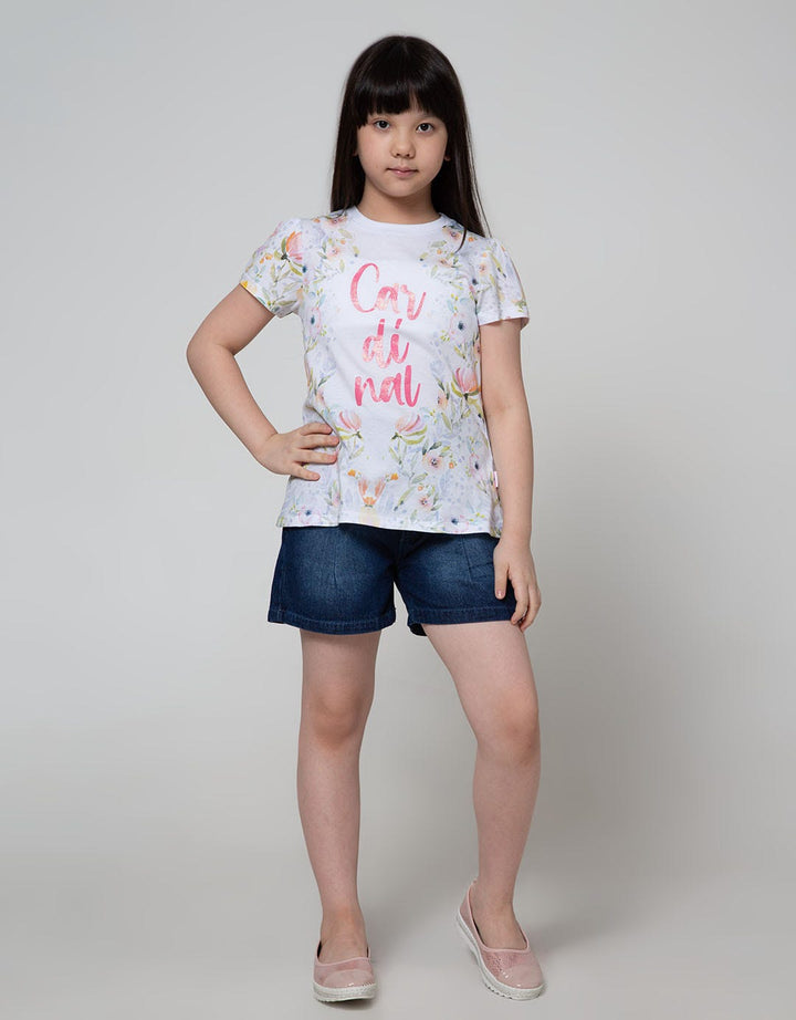 Nevada Short Denim With Cut Pocket