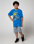 Nevada Shorts Pants Woven Basic Print Tree