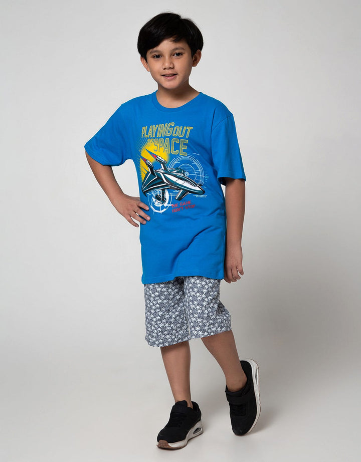 Nevada Shorts Pants Woven Basic Print Tree
