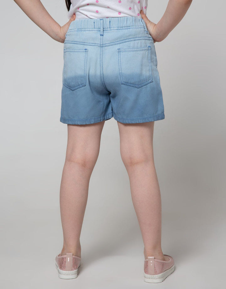 Nevada Short Denim Dip Dye1