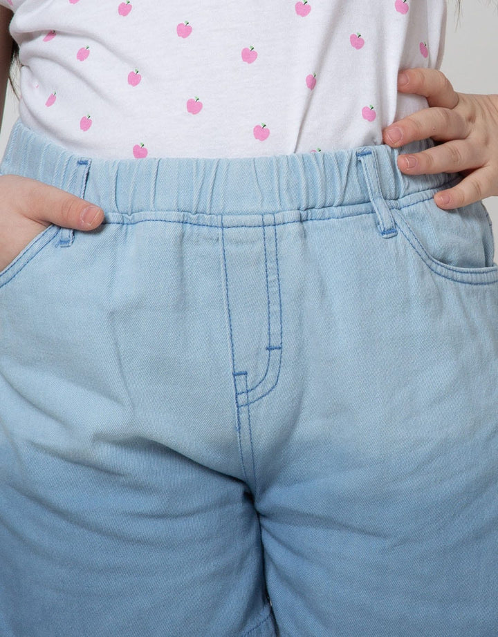 Nevada Short Denim Dip Dye1