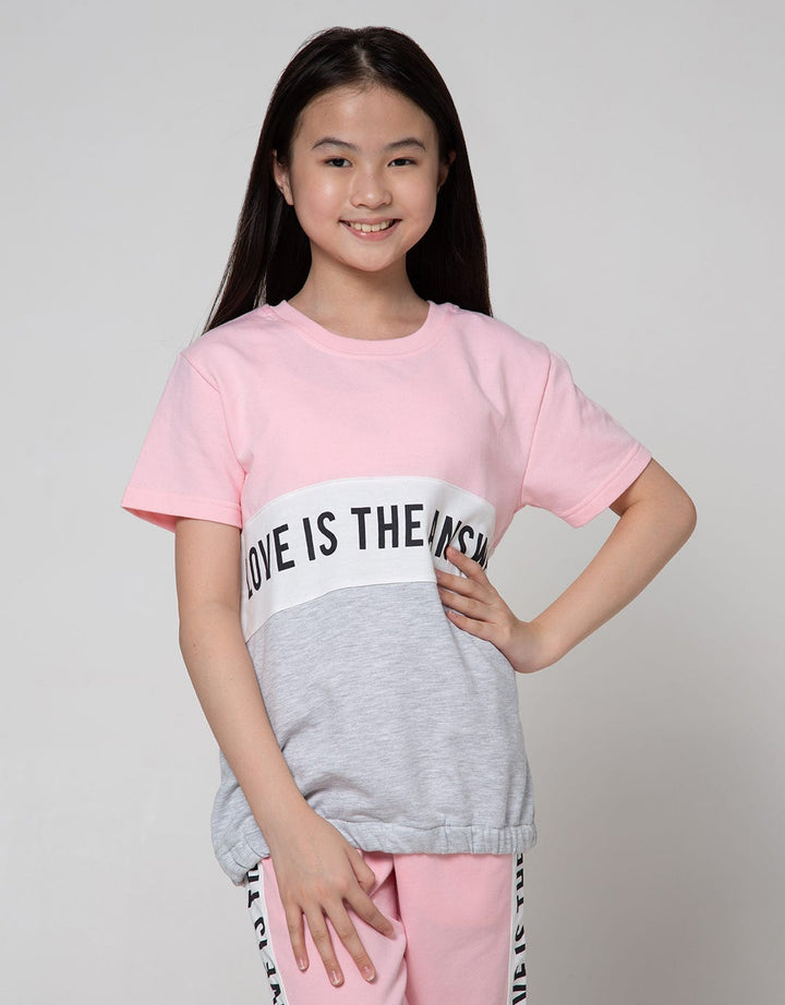 Nevada Short Sleeve T-Shirt Cut And Sewn Love Is The Answer