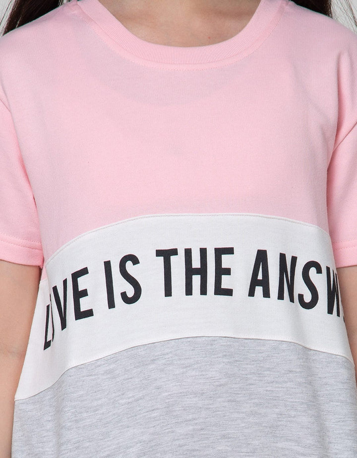 Nevada Short Sleeve T-Shirt Cut And Sewn Love Is The Answer