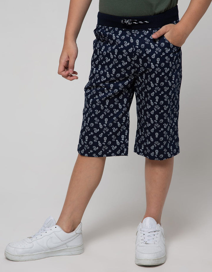 Nevada Shorts Pants Woven Print Pineapple