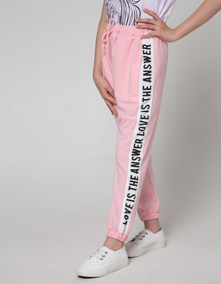 Nevada Jogger Pants Knit Cut N Sewn Love Is The Answer