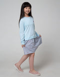 Nevada Long Sleeve Dress Comb Skirt Fullprint Love