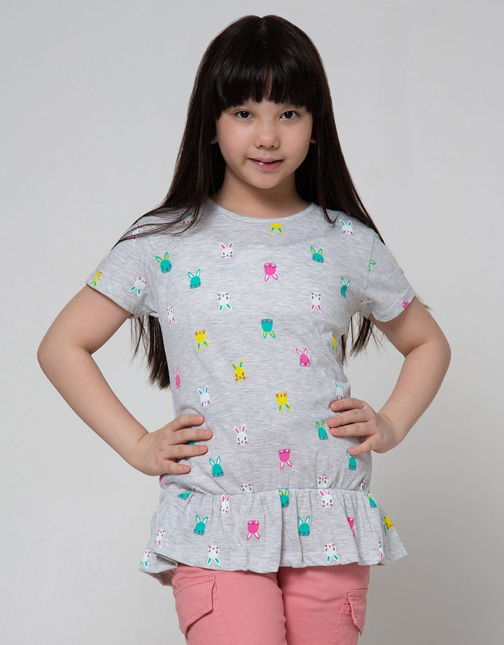 Aero Short Sleeve T-Shirt Geber Print Two Cat