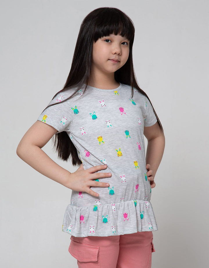 Aero Short Sleeve T-Shirt Geber Print Two Cat