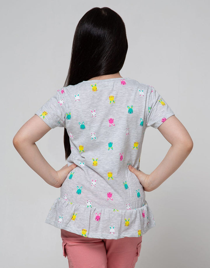 Aero Short Sleeve T-Shirt Geber Print Two Cat