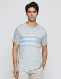 Cardinal Jeans Multi Stripe Kaos Oblong Pria