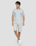 Cardinal Jeans Multi Stripe Kaos Oblong Pria
