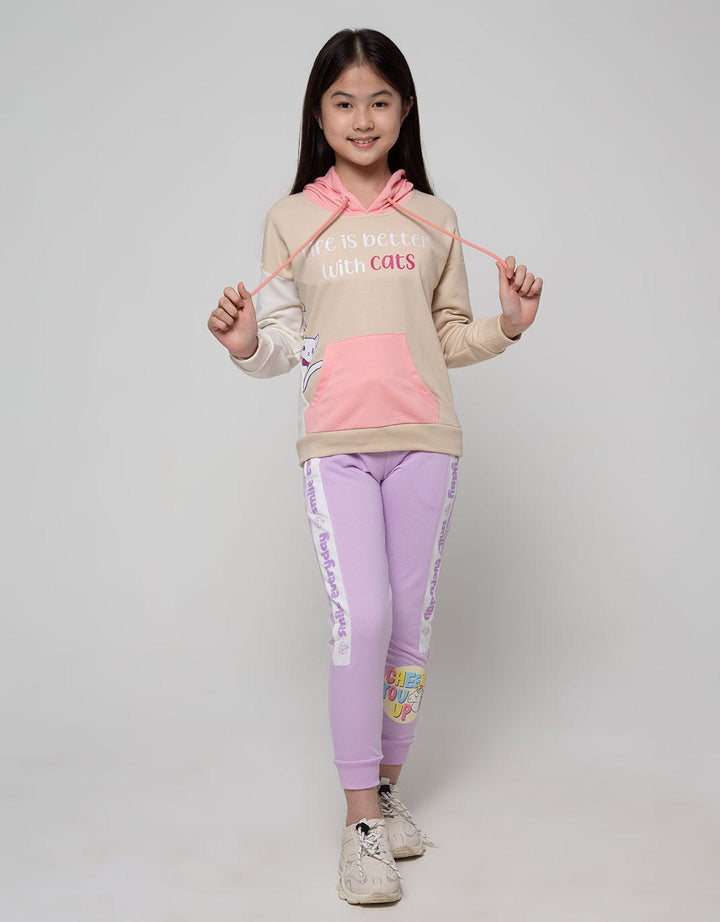 Aero Sweatshirt Hoodie Cat Peeks