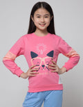 Aero Sweatshirt Print Smart Cat
