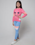 Aero Sweatshirt Print Smart Cat