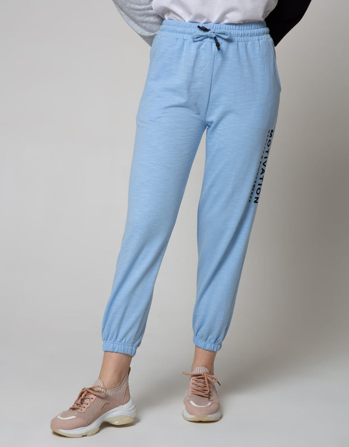 Nevada Jogger Long Pants Terry Solid Motivation Noun
