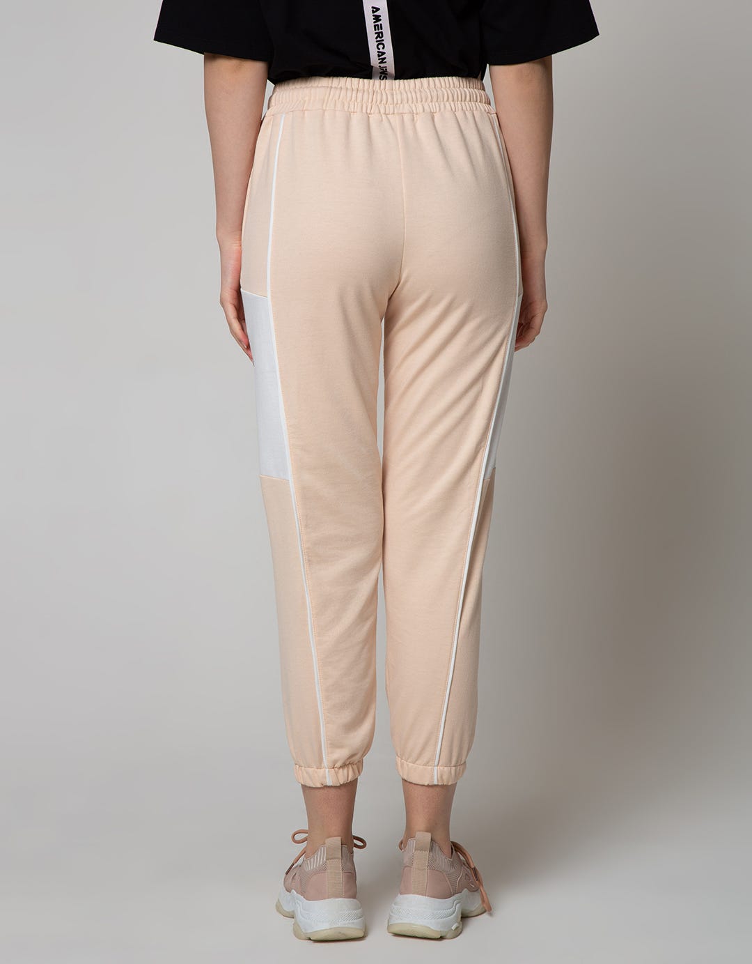Nevada Jogger Long Pants Terry Solid Cut And Sew You Are Unique