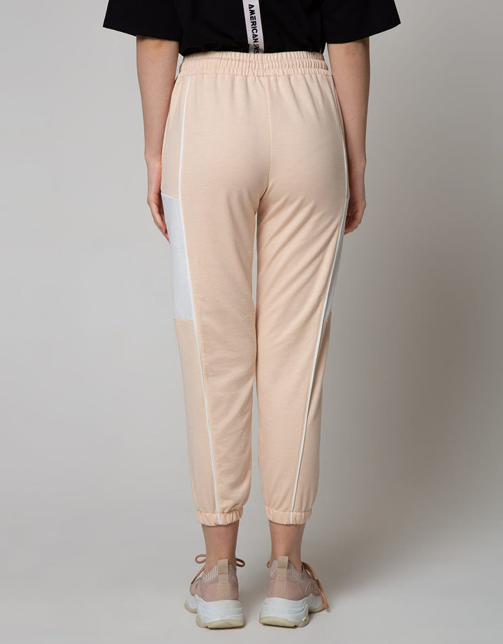 Nevada Jogger Long Pants Terry Solid Cut And Sew You Are Unique