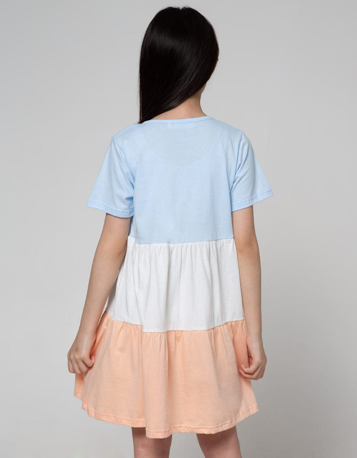Aero Short Sleeve Dress Susun Gradasi Play