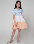 Aero Short Sleeve Dress Susun Gradasi Play